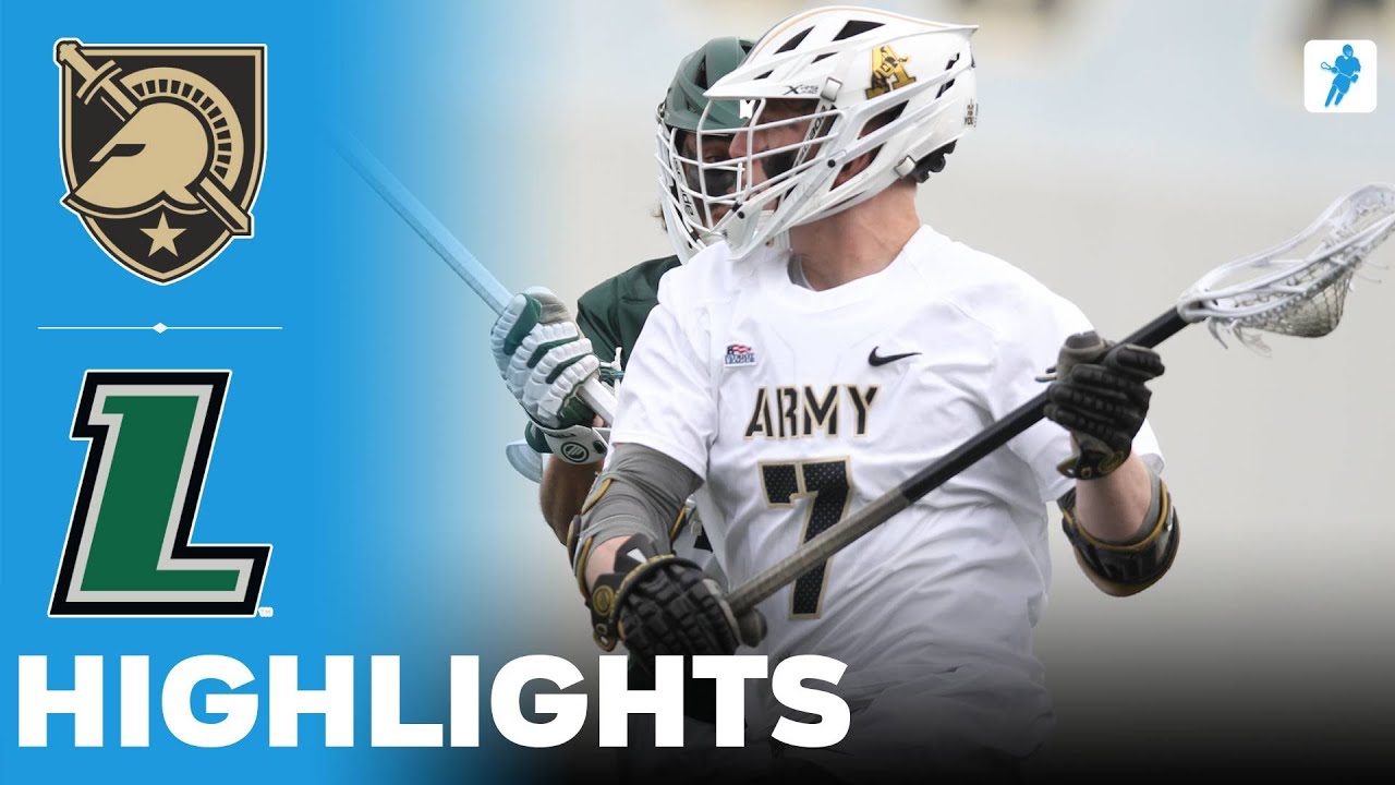 Army vs Loyola Maryland | NCAA College Lacrosse | Highlights - April 25, 2025
