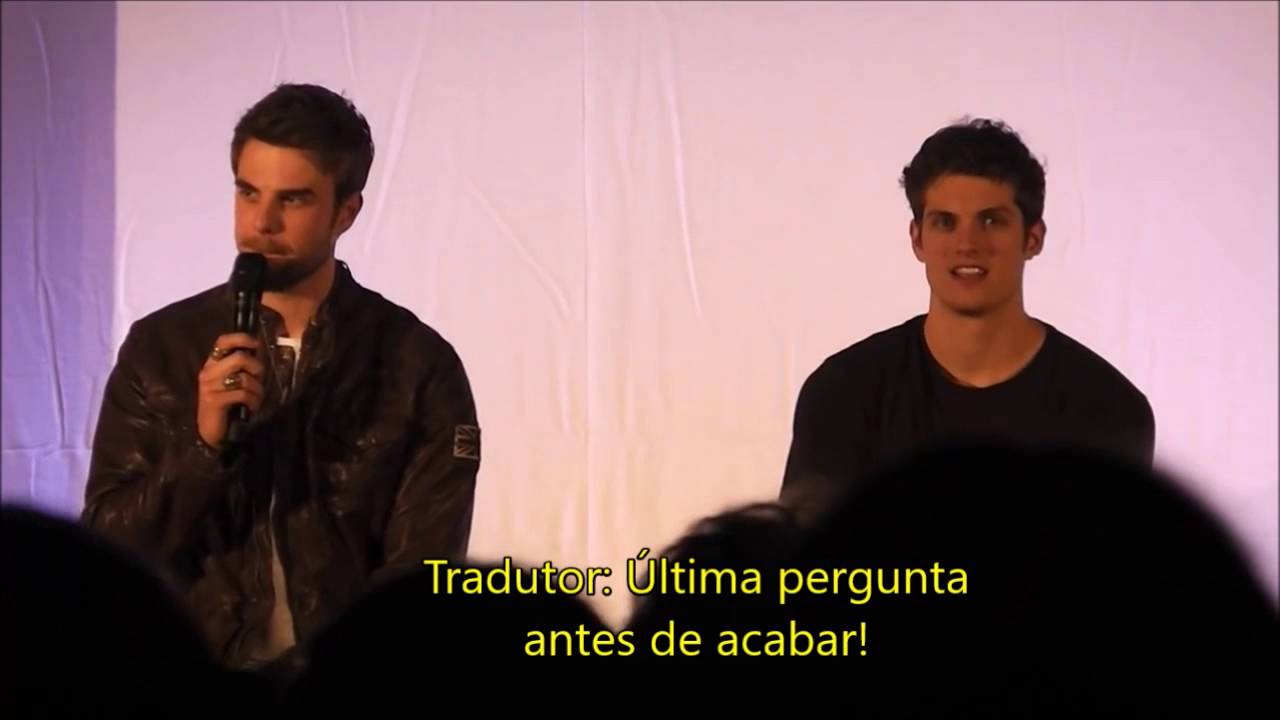 Painel Kol (Nathaniel Buzolic e Daniel Sharman na Bloody Night Con Barcelona) - Legendado