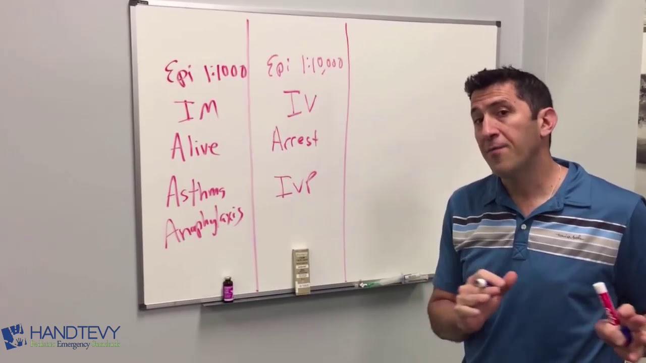 Handtevy Minute - Epinephrine 1:100,000 IV (Push Dose Pressors)
