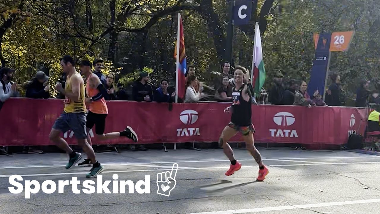 Trans runner wins first place in NYC Marathon non-binary category | Sportskind #goodnews