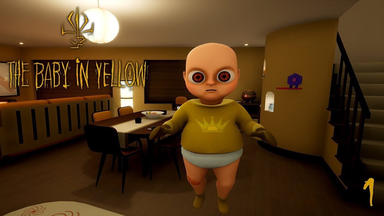 Лысый демонюга(это реально страшно😬)➤BABY IN YELLOW #1