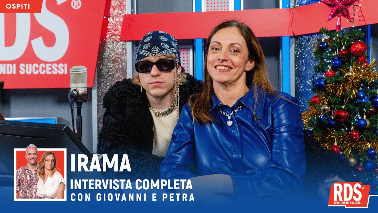 Irama ospite di RDS con I Peggio più Peggio: il “Peggio Quiz” e il suo parere sui talent show