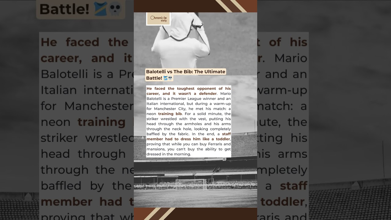 Balotelli vs The Bib: The Ultimate Battle! 