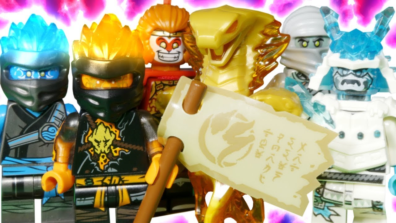LEGO NINJAGO FORBIDDEN SPINJITZU PART 4 - QUEST FOR THE SCROLL