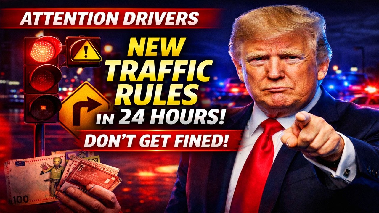 US Traffic Law Update 2026 | Major Driving Rule Changes in 24 Hours | Avoid Costly Fines