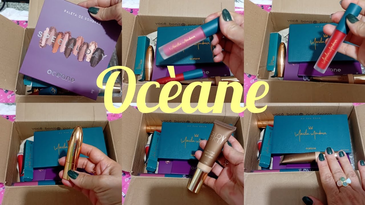 ABERTURA📦DE CAIXA📦OCÈANE💄POR THAIS HELENA