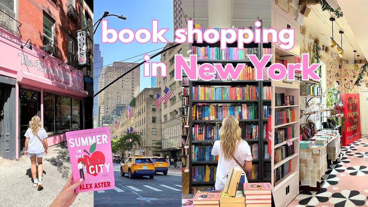 book shopping in New York & book haul 🍎🏙️📚
