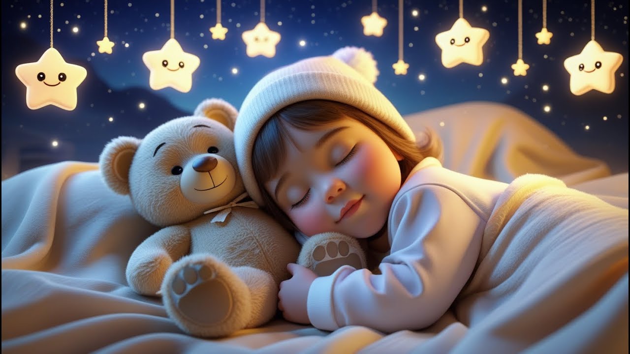 Soothing Baby Sleep Music 🎵 Mozart & Brahms Lullabies | Fall Asleep Fast & Sweet Dreams