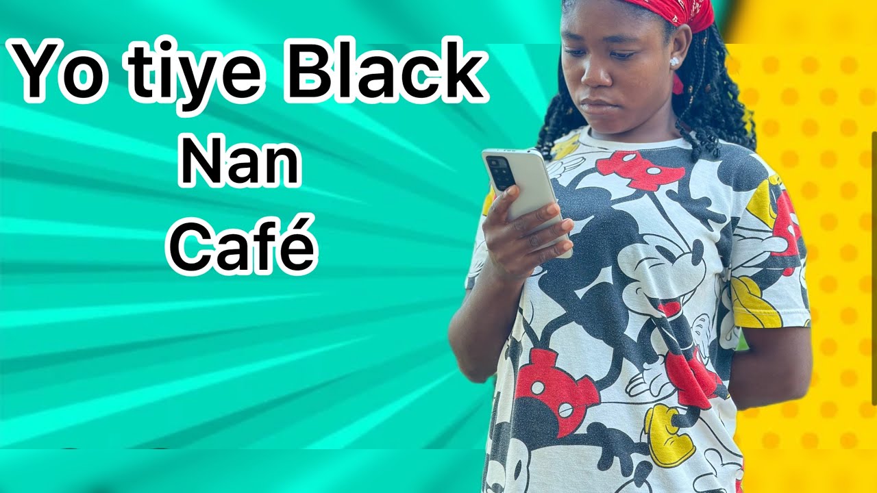Gade koman yo tiye black nan kafe 