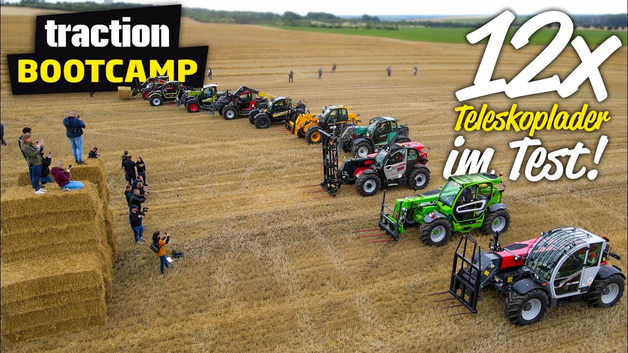 Alle aktuellen Teleskoplader im direkten Vergleich🤩| Traction Bootcamp in der Börde!