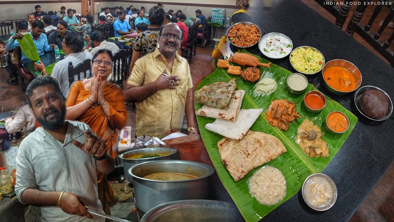 500 People Eat Everyday - GR Mess | Only 80₹/-  Shivamogga Food | Indian Food Explorer