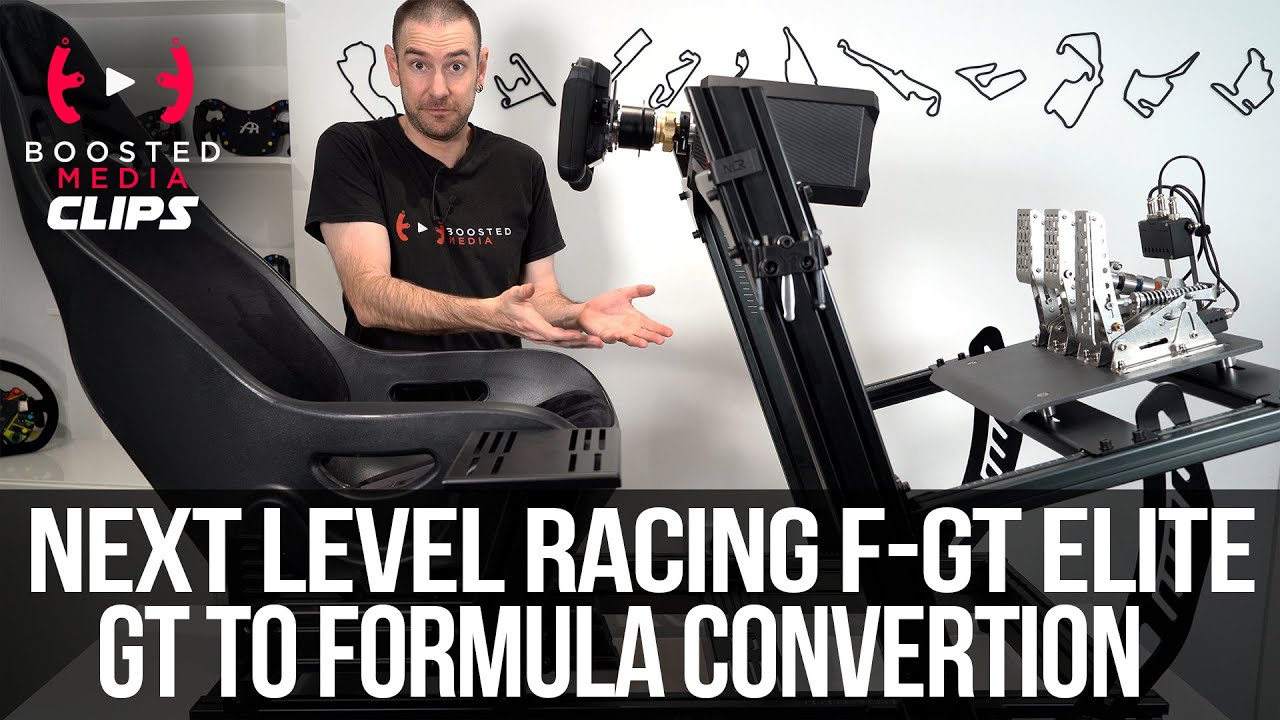 Next Level Racing F-GT Elite - GT to F1 Conversion