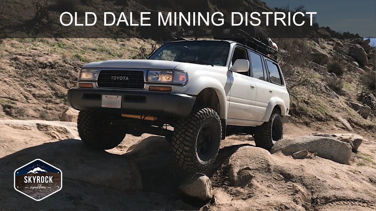 FZJ80 Off-Road Adventure 4X4 in the California Old Dale Mining District Part 2