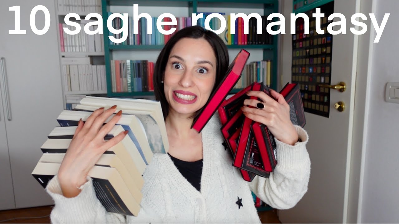 10 LIBRI ROMANTASY della mia adolescenza ch non si vedono sul BookTok  📚
