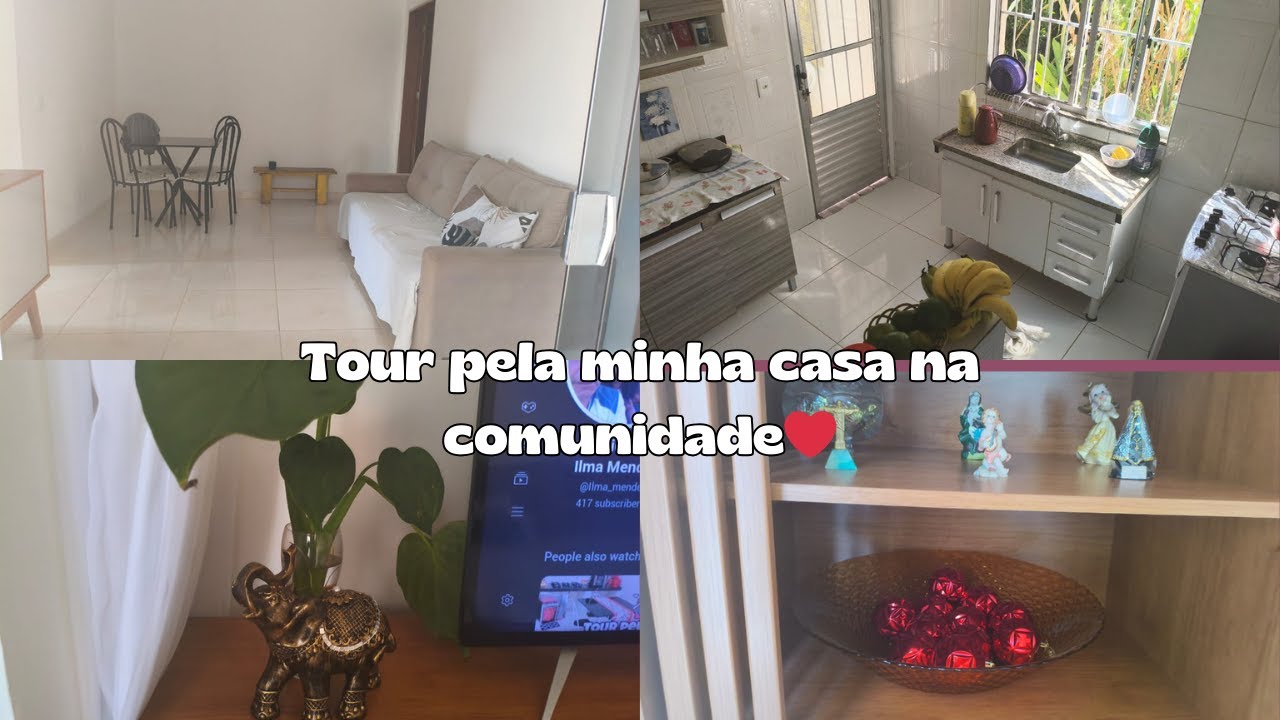 Tour Pela Minha Casa na Comunidade: Como É o Meu Cantinho!