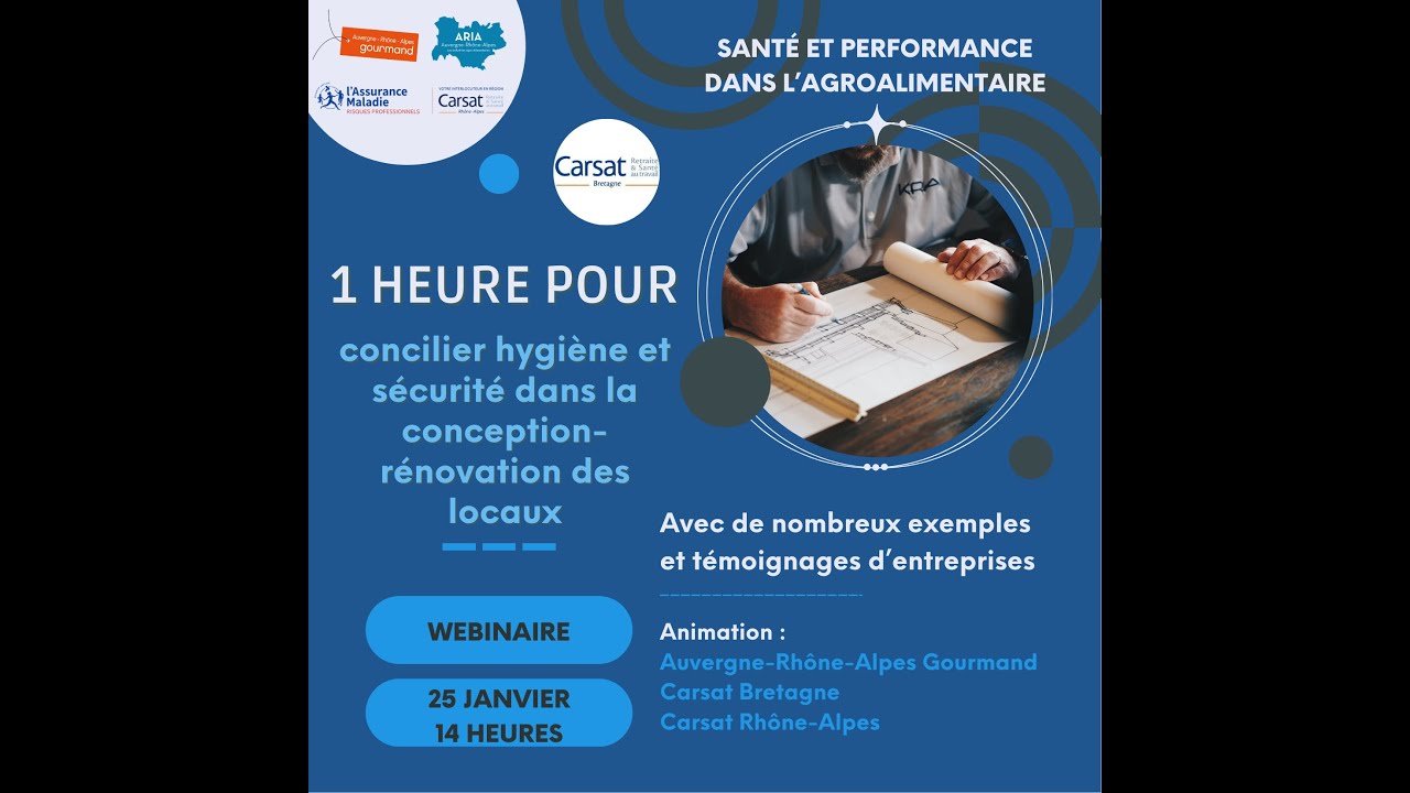 1h pour concilier hygiène et sécurité dans la conception-rénovation des locaux - Replay