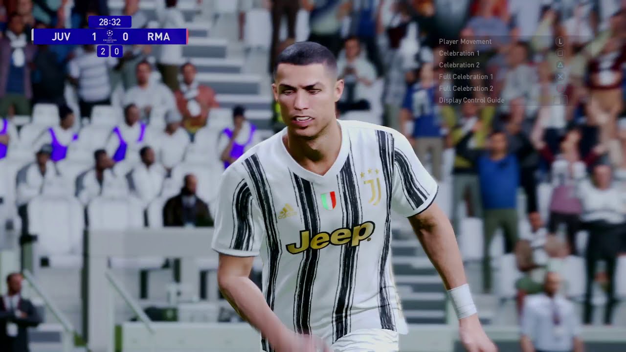 PES 2021 SEASON UPDATE Champions League Juventus v Real Madrid Quarter-finals