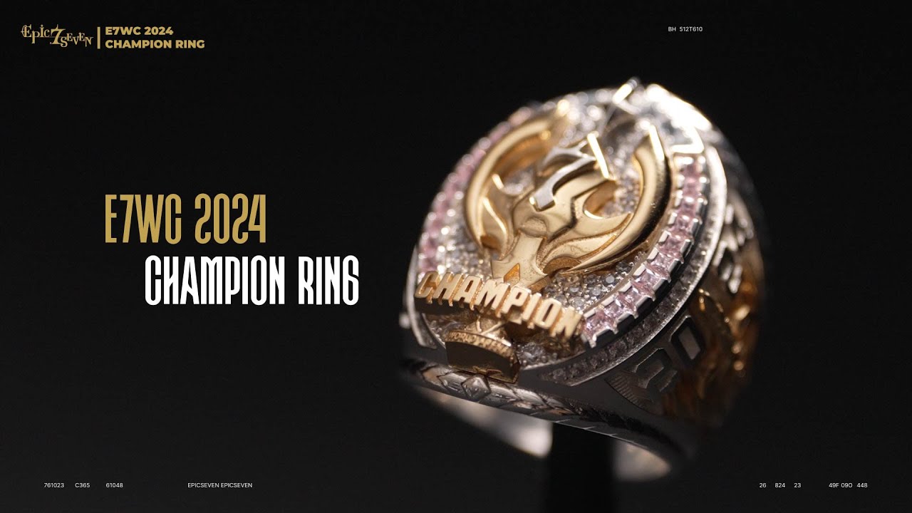 E7WC 2024 Champion's Ring Revealed! Find out the Owner on 8/31 at 03:00 UTC!
