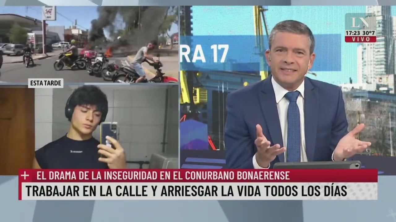 El drama de la inseguridad en el conurbano: trabajar en la calle y arriesgar la vida todos los días