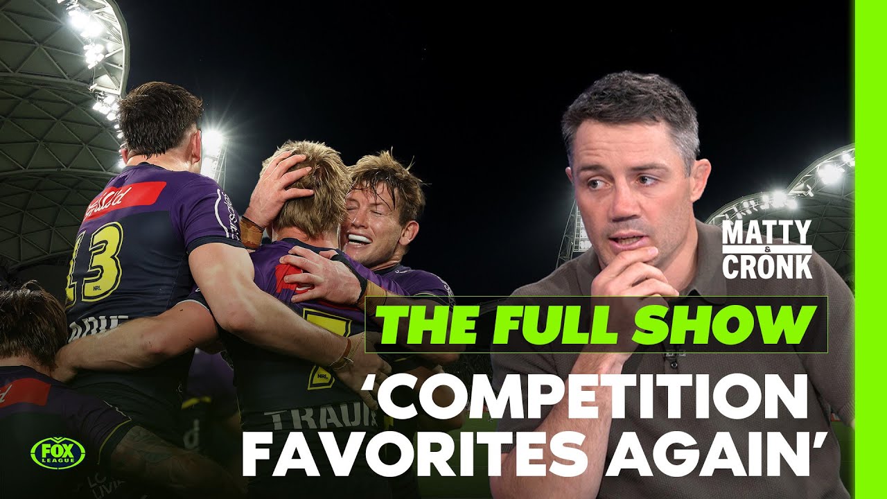 Cronk has a new premiership favourite +  are the Sharks a dark horse? | Matty & Cronk | Full Show