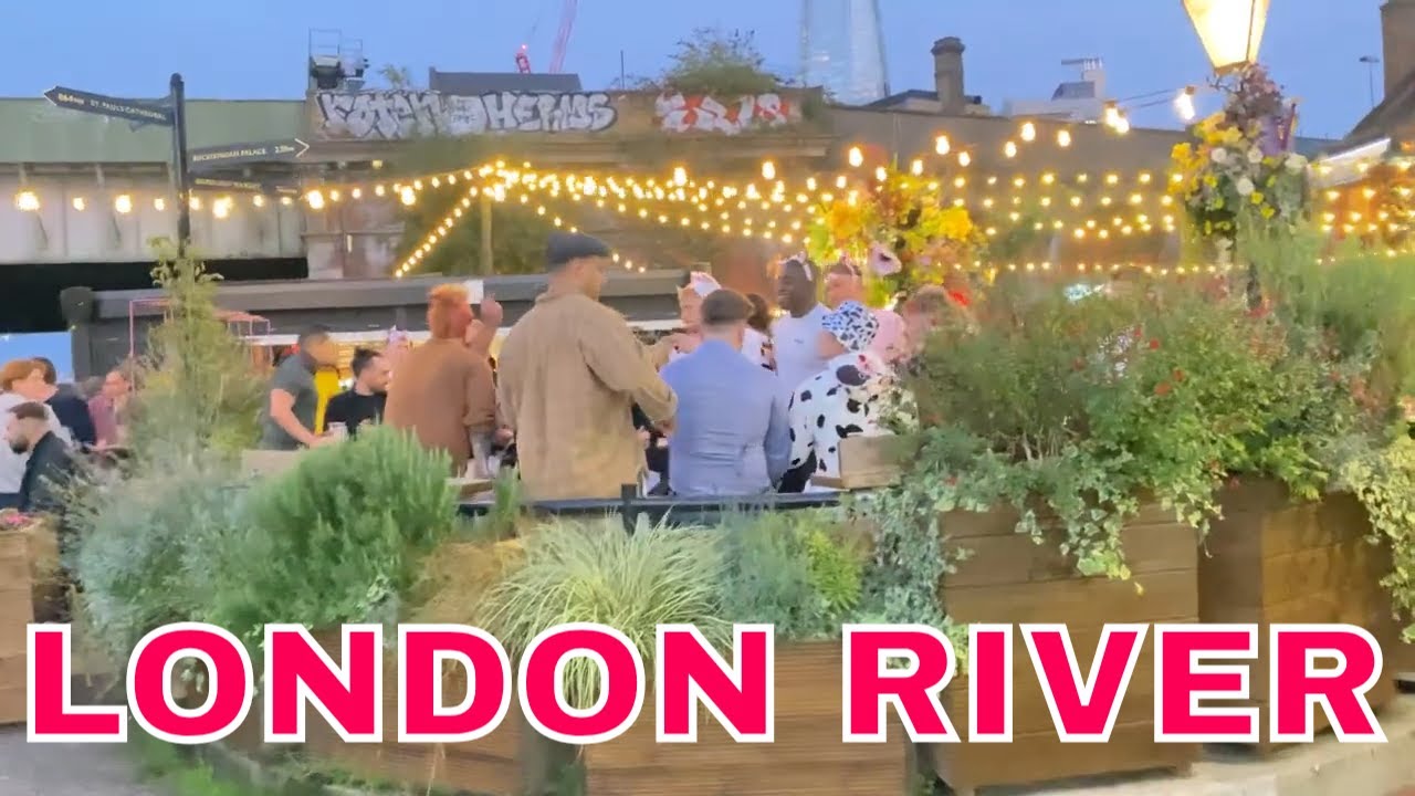 LONDON RIVER WALKING TOUR NIGHT RIVER PARTY UNITED KINGDOM
