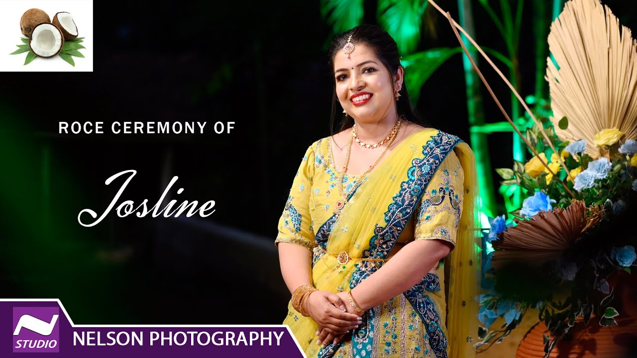Roce of JOSLINE, A Traditional Ceremony for Mangalorean Bride. By #NelsonPhotographyMangalore