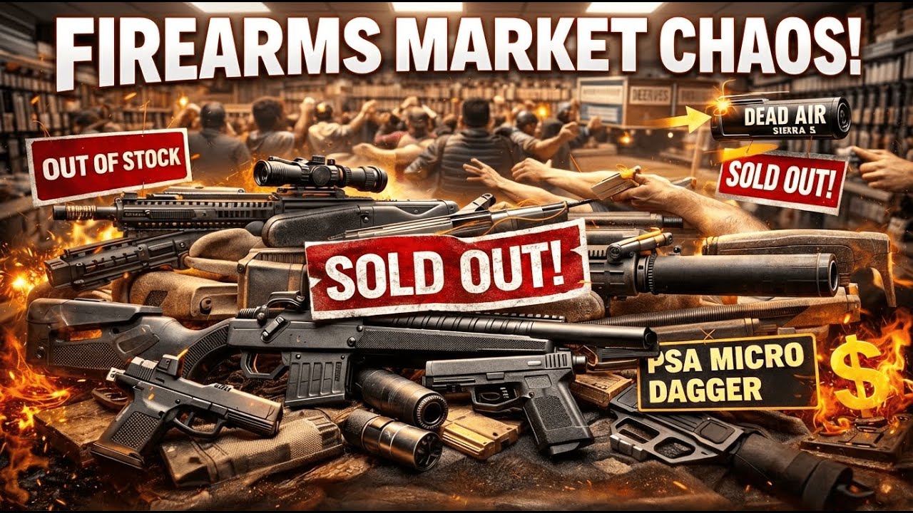 Fastest Selling Guns in America Right Now (Dealers Can’t Keep These in Stock)