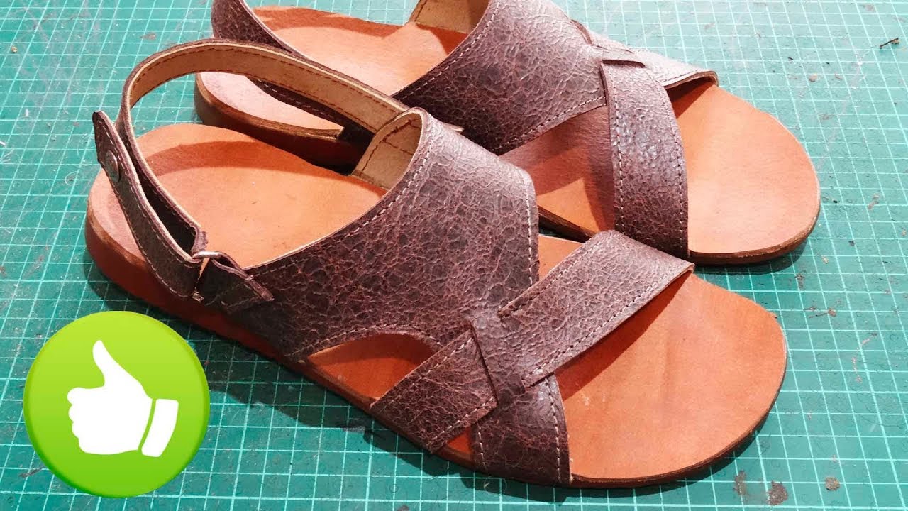 Сандалии своими руками за 3 часа.