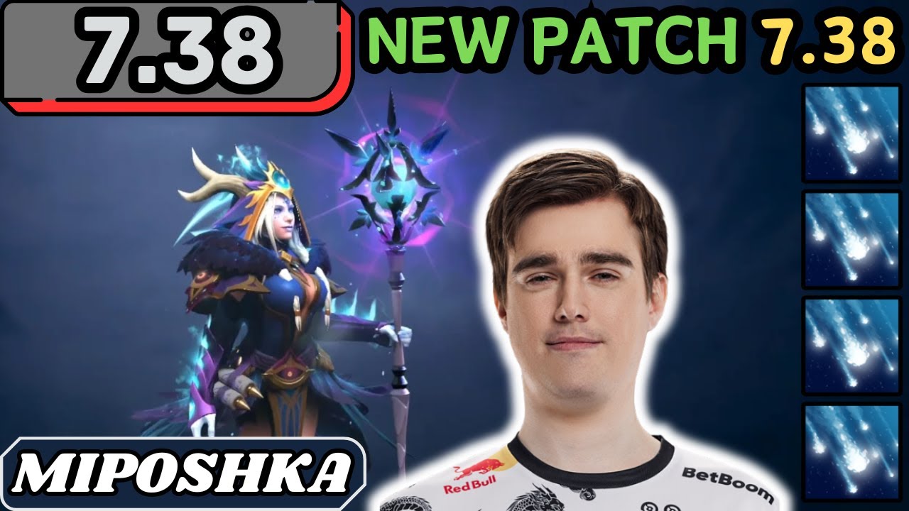 NEW PATCH 7.38 - Miposhka CRYSTAL MAIDEN NEW FACET Hard Support Gameplay - Dota 2 Match Gameplay