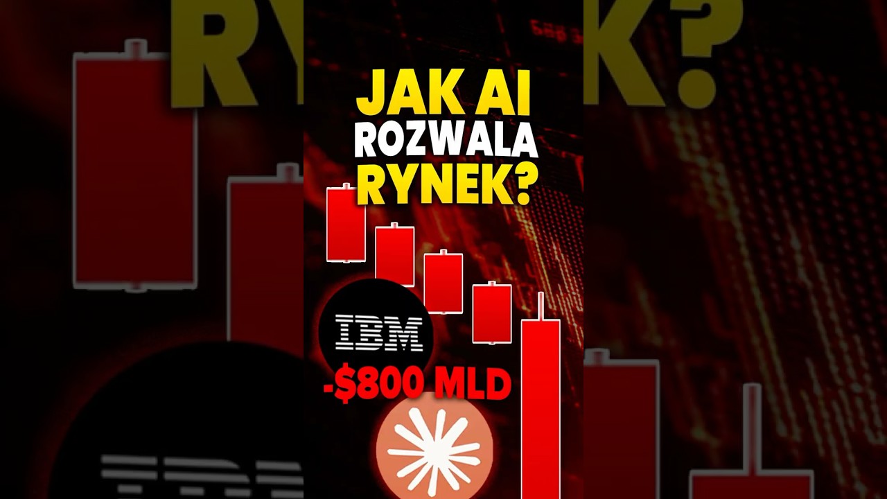 RZEŹ NA GIEŁDZIE! AI bezlitośnie niszczy Wall Street
