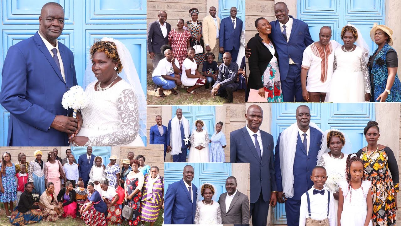 Jairo & Elizabeth Wedding Ceremony At A I C Kariobangi North On 13th April 2025
