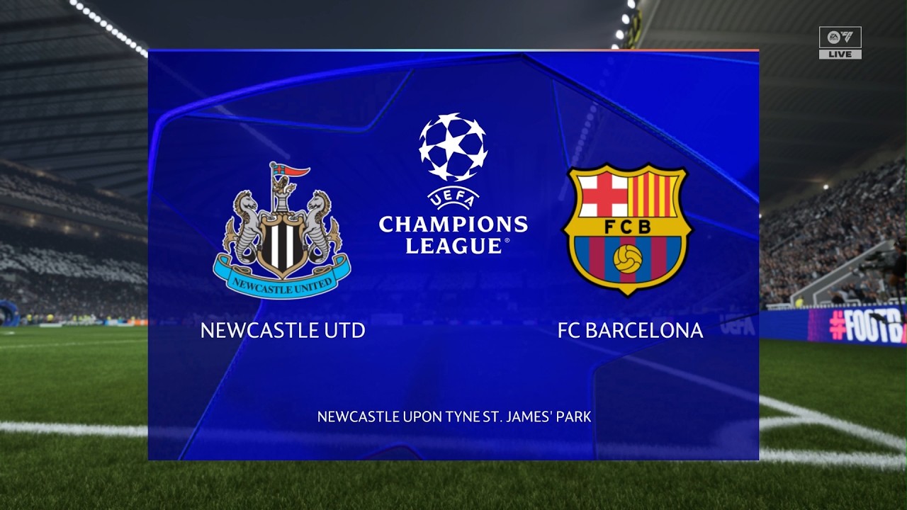 FIFA 26 - Newcastle vs. Barcelona - UEFA Champions League 25/26 Full Match | PS5 Pro #premierleague
