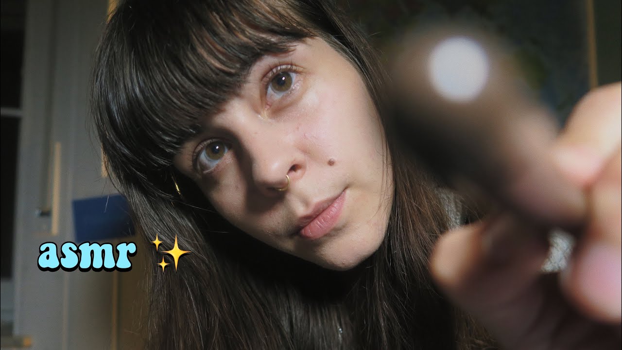 ASMR comforting face tracing for self-love ~ personal attention