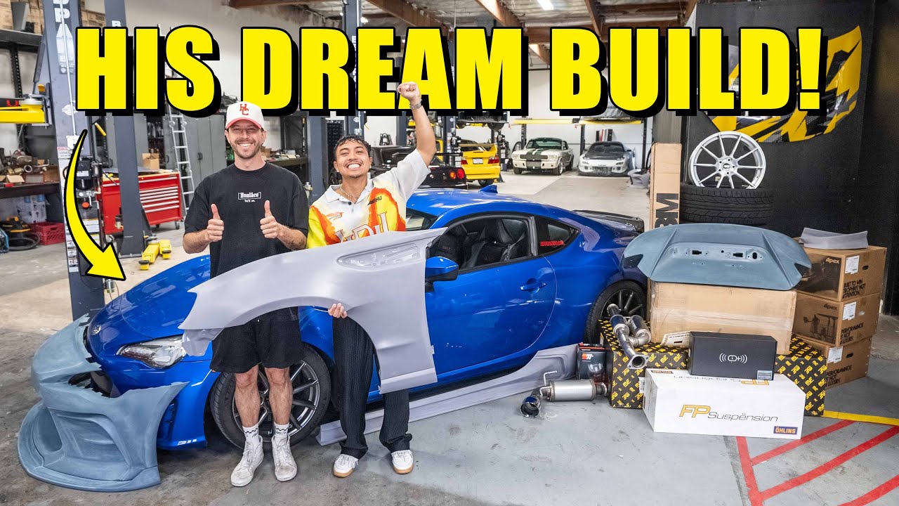 Surprising My Friend with His DREAM BUILD - Full Transformation Subaru BRZ