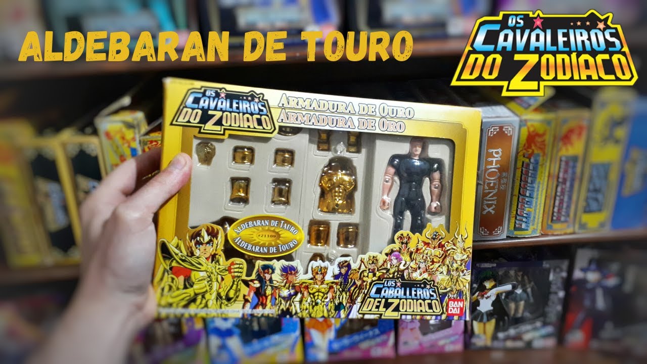 Unboxing e Review Boneco Cavaleiros do Zodíaco - Aldebaran de Touro - Linha Clássica Bandai