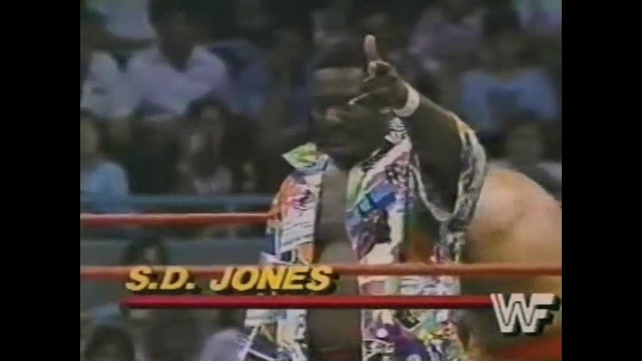 Hoss & Jimmy Jack Funk vs SD Jones & Jim Powers   All Star Wrestling May 25th, 1986