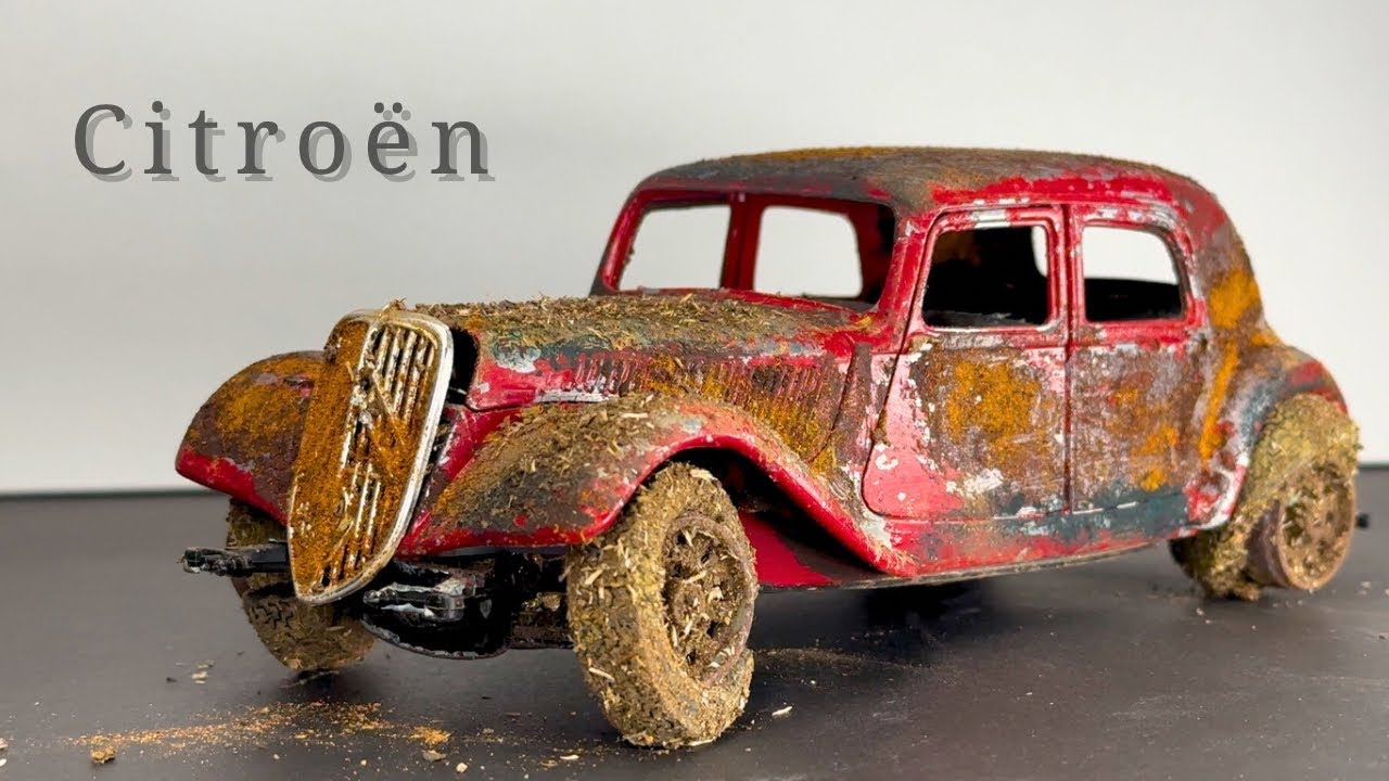 Abandoned  Citroen AT15 (1938) Full Restoration by RESTOREMAN