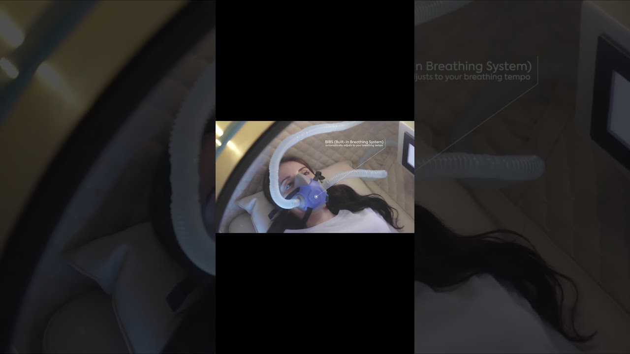 HpoTech Trojan – Medical Hyperbaric Oxygen Therapy System for Medical Applications - Vertical