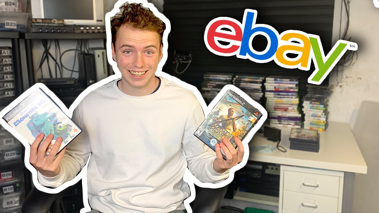 Как я продаю видеоигры на eBay ради прибыли #Shorts