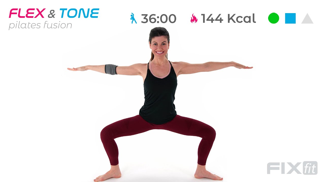 Pilates Fusion: Esercizi Total Body Con Focus Core e Glutei