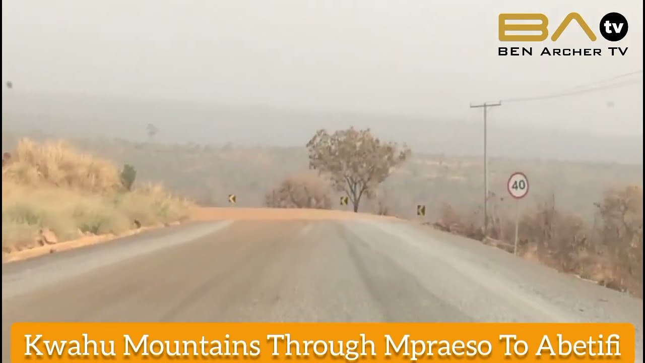 Massive Road Projects  Hits Kwahu - Nkawkaw  Through Mpraeso  To Abetifi.