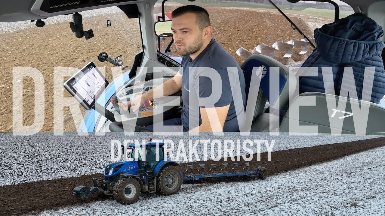 Den traktoristy #4 s New Holland T7.260PC + pluh Overum | Orba | DRIVERVIEW/POV