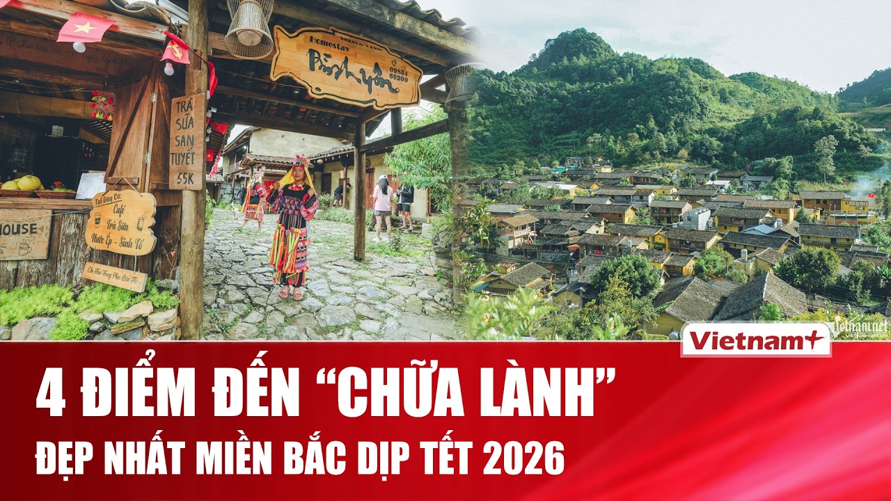 Du lịch Tết 2026: Khám phá 4 địa điểm miền Bắc được ví như “thiên đường chữa lành”