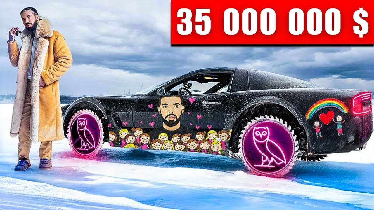 Voitures de rappeurs : 1 000 $ vs 35 000 000 $—Le choc des bolides !