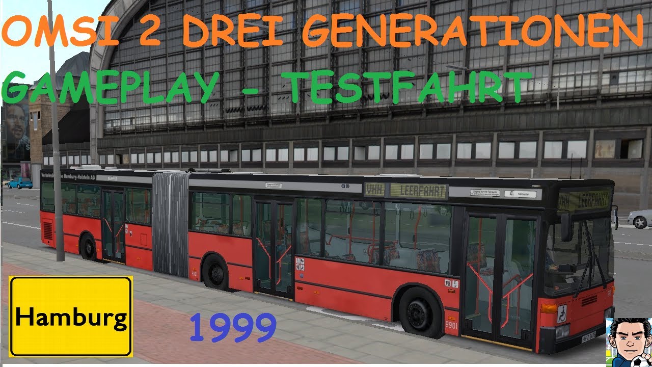 OMSI 2 Add on Drei Generationen: Testfahrt Mercedes-Benz O 405 GN2 (1999)