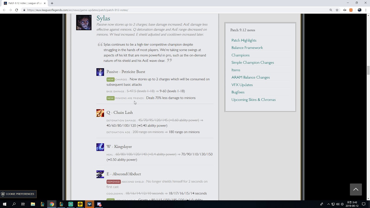 Patch 9.12 Rundown - Ryze Rework LUL