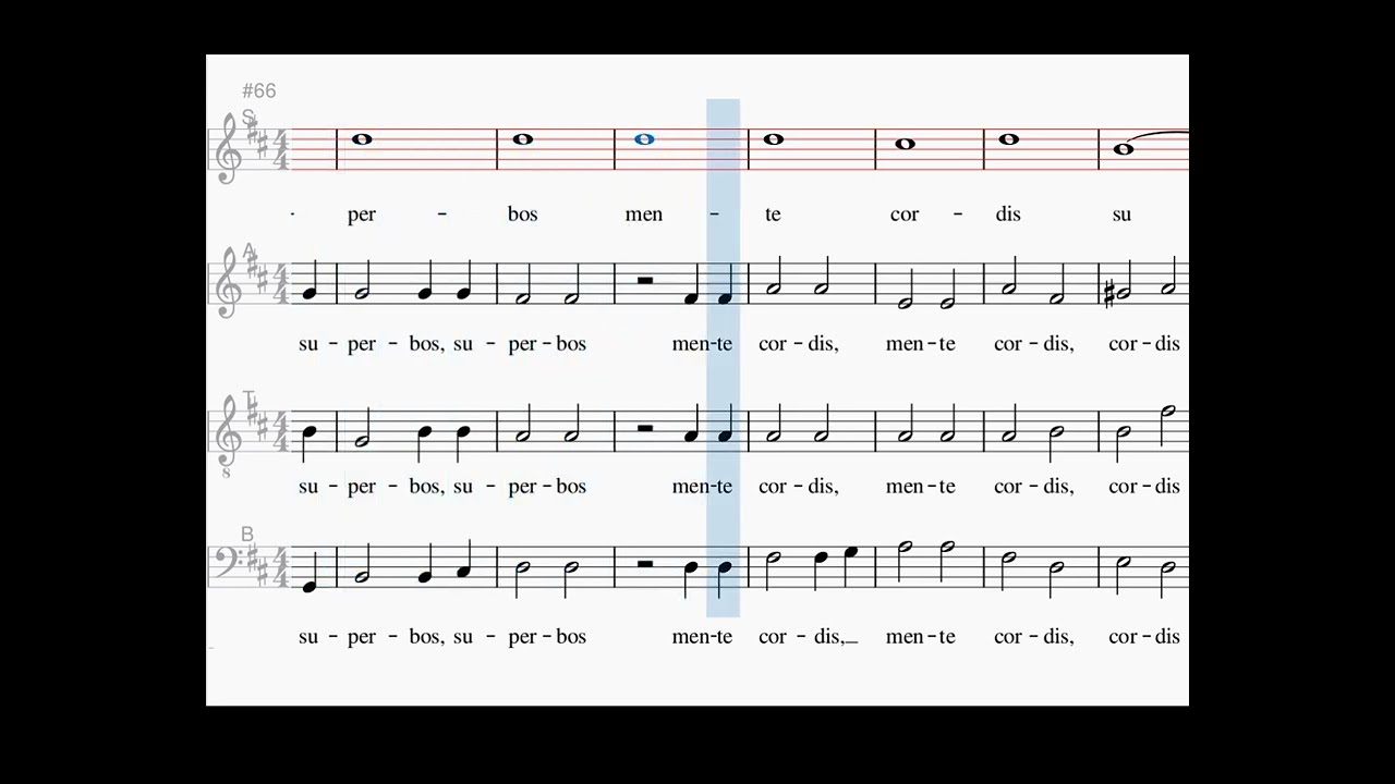 Magnificat, soprano, J. Pachelbel