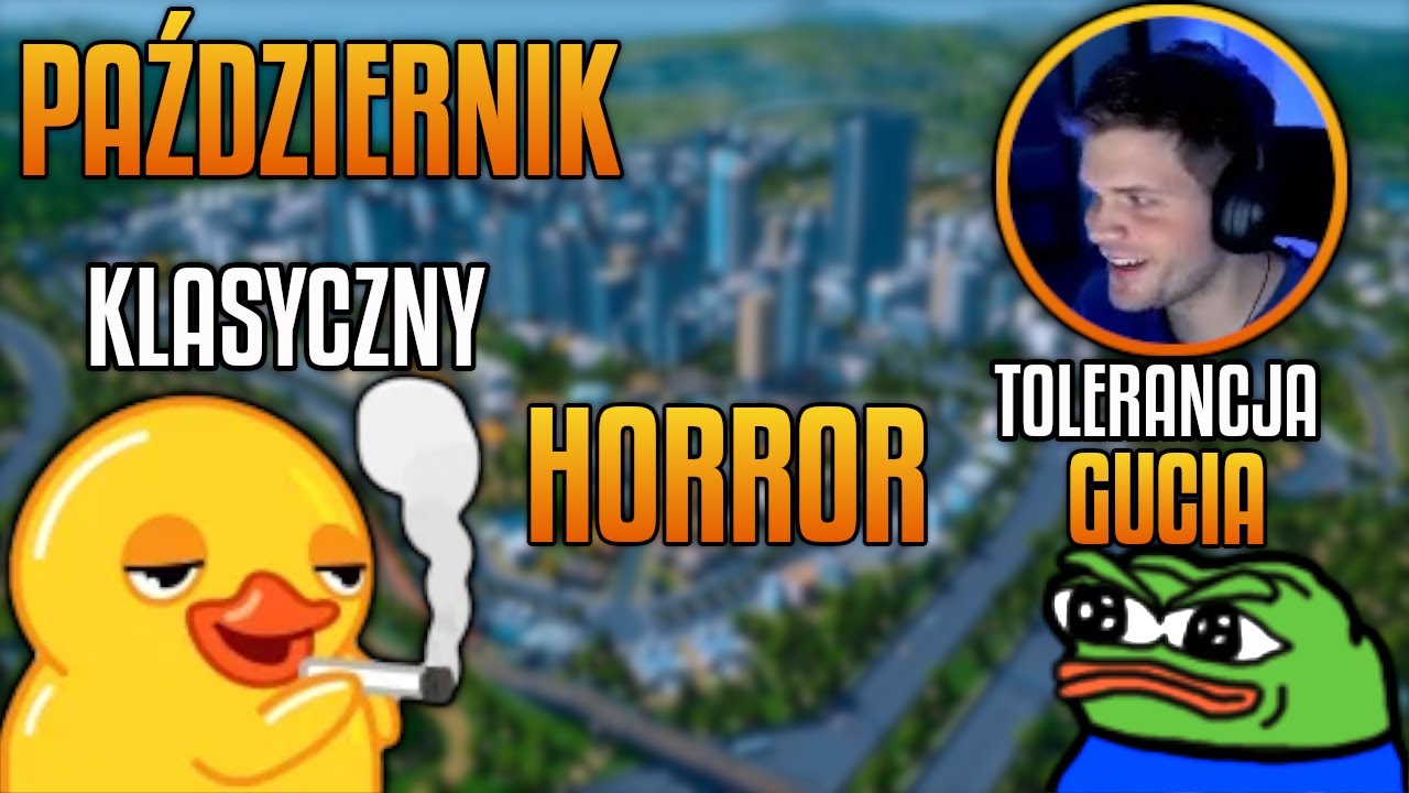 GUCIO I JEGO TOLERANCJA | KLASYCZNY HORROR | PODSUMOWANIE DNIA #36 | PAŹDZIERNIK