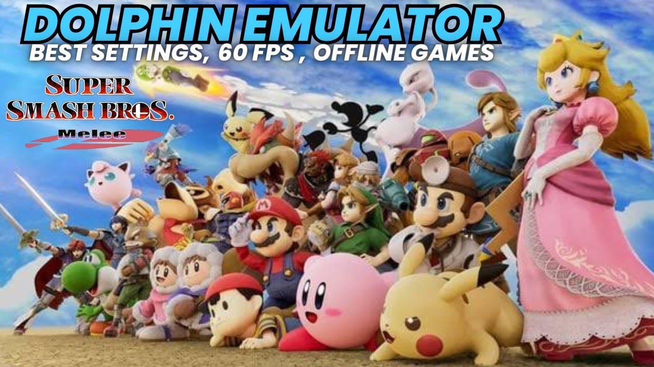 Super Smash Bros Melee on Android | Dolphin Emulator Gameplay and Settings