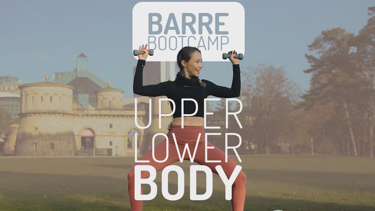 Barre Bootcamp: Upper & Lower Body with Cardio | 15 Minutes